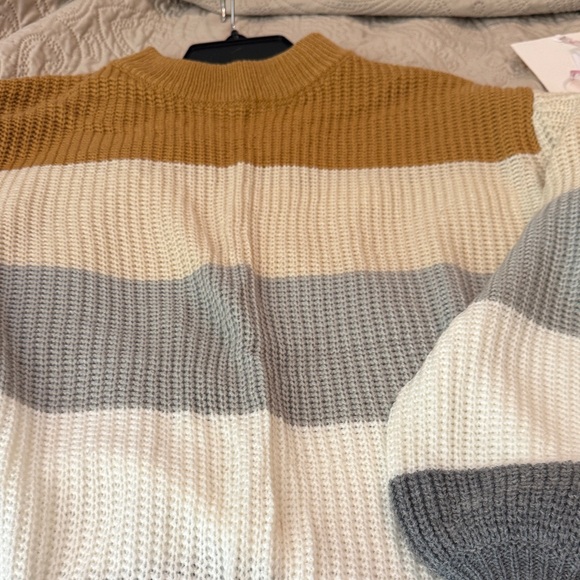 Debut Multicolor Striped Sweater - Picture 6 of 8